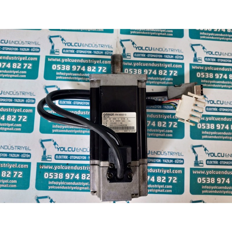 R7M-A40030-S1 Omron, smart step servo sürücü, 400 W Servo motor